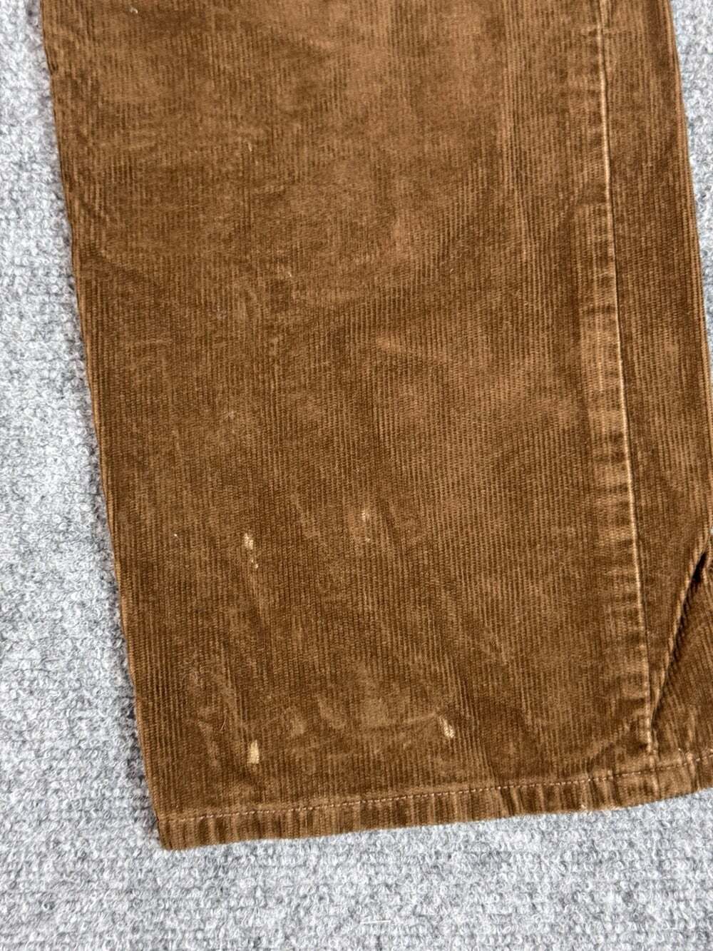 Vintage Polo Ralph Lauren Brown Corduroy Classic Fit Straight Leg Pants Mens 34 - Picture 8 of 12